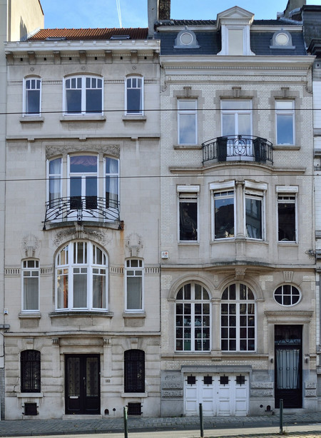 Avenue Brugmann 162 et 164, Forest (© urban.brussels)