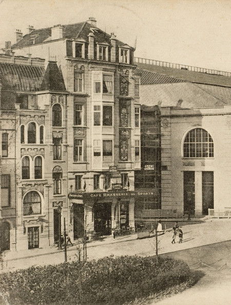 Avenue Louis Bertrand 92 et 94-96, Schaerbeek, vers 1913. Coll. Belfius Banque-Académie royale de Belgique © ARB – urban.brussels.