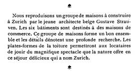 <i>La Gerbe, Revue d’Art décoratif et de Littérature</i>, I<sup>re</sup> année, n<sup>o</sup> 3, avril 1898, p. 85.