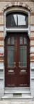 Rue Saint-Quentin 32, Bruxelles Extension Est, porte (© APEB, photo 2016).