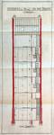 Chazallaan 25 en 23, Schaarbeek, dwarsdoorsnede, GAS/DS 46-25-27 (1914).