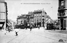 Chaussée de Haecht 398 à 382, Schaerbeek, vers 1910 (Collection Belfius Banque © ARB-SPRB).