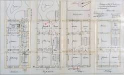 Rue de la Consolation 67, Schaerbeek, plans des quatre niveaux, ACS/Urb. 54-67 (1907).