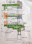 Avenue Chazal 27, Schaerbeek, reconstruction en dur de l’oriel, ACS/Urb. 46-25-27 (1942).