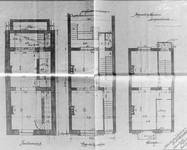 Rue Metsys 28, Schaerbeek, plans des niveaux, ACS/Urb. 192-28 (1902).