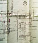 Avenue Louis Bertrand 92, Schaerbeek, plan de transformation, détail, architecte P. Posno, 1928, ACS/Urb. 176-92 (1928).