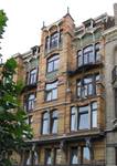 Avenue Louis Bertrand 53-61, Schaerbeek, étages côté avenue (© APEB, photo 2005).