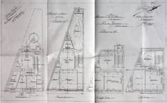 Jerusalemstraat 27-29, Schaarbeek, grondplannen, GAS/DS 152-29 (1907).