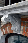 Rue Saint-Quentin 32, Bruxelles Extension Est, console du balconnet (© APEB, photo 2016).