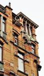 Avenue Louis Bertrand 53-61, Schaerbeek, niveaux supérieurs à l’angle de la rue Josaphat (© APEB, photo 2012).