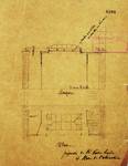 Rue de l'Abdication 4, Bruxelles Extension Est, plans de la cour couverte arrière, AVB/TP 6386 (1902).