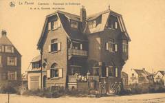 Duinkerkelaan 33, De Panne, Villa 'Chantecler' (© Verzameling postkaarten, Yves Dumont - ARCHYVES)