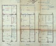 Avenue Louis Bertrand 43, Schaerbeek, plans des trois niveaux supérieurs, ACS/Urb. 176-43 (1906).