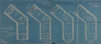 Lutherstraat 28, Brussel Uitbreiding Oost, grondplannen, SAB/OW 2921 (1902).