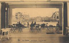 Zeedijk, De Panne, het nieuwe casino gebouwd door Alexis Dumont in 1922 (© Verzameling postkaarten, Yves Dumont - ARCHYVES)